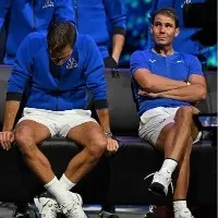 virat kohli shares image of Rafael Nadal crying for Roger Federer