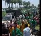 Amaravati farmers Maha Padayatra enters into Gudivada town