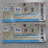 Another mistake by HCA timing of the match was wrong on the T20 tickets