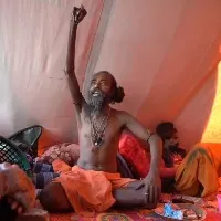Monk kept his right arm raised