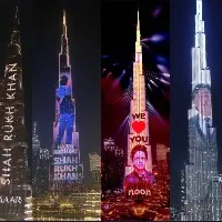 Shah Rukh Khan takes over Dubais Burj Khalifa again