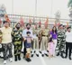 Allu Arjun visits Wagah border with wife Sneha and kids