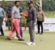 ms dhoni spotted in golf course