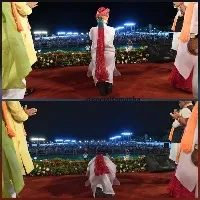 PM Modi skips microphone to obey loudspeaker norms apologises to Rajasthan rally