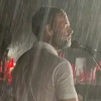 Crowd cheers as Rahul Gandhi addresses rally amid heavy rains in Mysuru