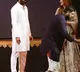 Kriti Sanon offers her dupatta to Prabhas to wipe his sweat with at Adipurush teaser launch Watch video