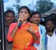 Sharmila demands to arrest who vandalized YSR statue in Khammam district