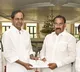 kcr handed over b form and 40 lack rupees cheque to K Prabhakar Reddy