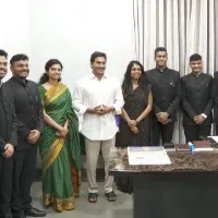 IAS Probation officers met CM Jagan at camp office