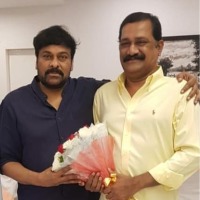 Former minister Ganta meets Chiranjeevi, pats him over GodFather success