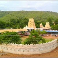 Drone flies over Mahananadi Temple