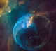 Nasa shares mesmerising pic of bubble nebula