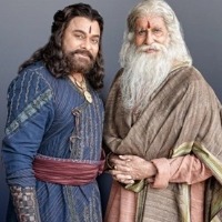 Chiranjeevi, Mammootty wish Big B on b'day