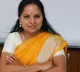 mlc kavitha attends mulayam last rites with his father kcr