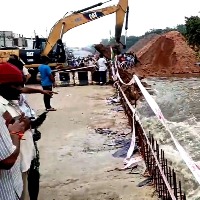 Parts of Anantapur town inundated after heavy rains