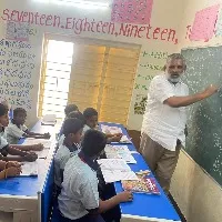 yscrp mla chevireddy bhaskar reddy teaches a lesson to mpp school children