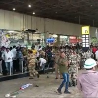 Stone pelting on YSRCP leaders' cars at Vizag airport triggers tension