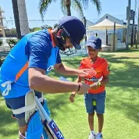 Impressed With 11 Year Old Rohit Sharma Asks Kid To Bowl To Him In Nets