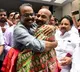 Boora Narasaih recieves Bandi Sanjay at  his house