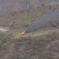 Helicopter crashed at Kedarnath