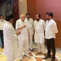 tpcc chief revanth reddy urges ramoji rao to support bhart jodo yatra