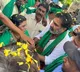 tollywood hero nandamuri tarakaratna participated in amaravati farmers yatra