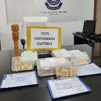 Customs officials raids on buses and trains and seized 13 kg gold