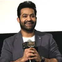 NTR speaks Japanese during a promotion event in Japan