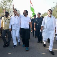 Bharato Jodo Yatra enters Telangana 