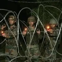 Indian Army jawans extend festive wishes