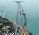 iidian ralways constructing first vertical lift ralway sea bridge at rameswaram in tamilnadu