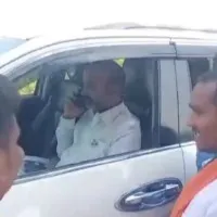 Police checked Bandi Sanjay vehicle again