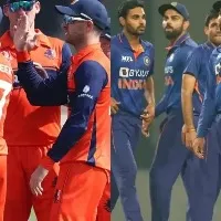 India loss KL Rahul Wicket against netherlands