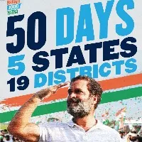rahul gandhi coplets 50 days of bharat jodo yatra on thurs day