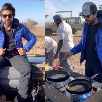 After 'RRR' promo tour, Ram Charan chills out in the wilds of Kenya