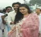 Namitha visits Tirumala with her family