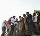 rahul gandhi get on top of rtc bus in his yatra