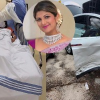 Rambha meets with car accident in Canada, daughter hospitalized