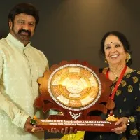 L Vijayalakshmi got Ntr Shathabdhi Puraskaram