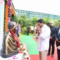 CM YS Jagan participates AP formation day celebrations