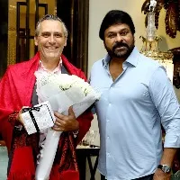 Chiranjeevi hosts traditional dinner to Britain Dy High Commissioner Gareth Wynn Owen