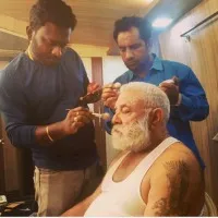 Cricketer Yuvraj Singh father Yograj Singh joins Indian 2 sets in Chennai