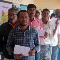 Munugode by poll Voting Begins