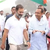 Bharat Jodo Yatra: VH, Rajnarsimha's 'Teenmaar' at Rahul Gandhi's public meeting