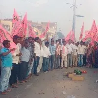 Celebrations in TRS camp after party wins Munugode bypoll