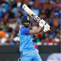 KL Rahul made fifty against Zimbabwe