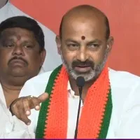 Bandi Sanjay press meet over Munugode result