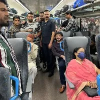 stone pelting on vandebharat train which mim chief asaduddin travels in gujarat