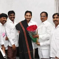 ysrcp mp gorantla madhav meets cm ys jagan
