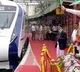 PM Modi flags off Chennai Mysuru Vande Bharat Souths 1st